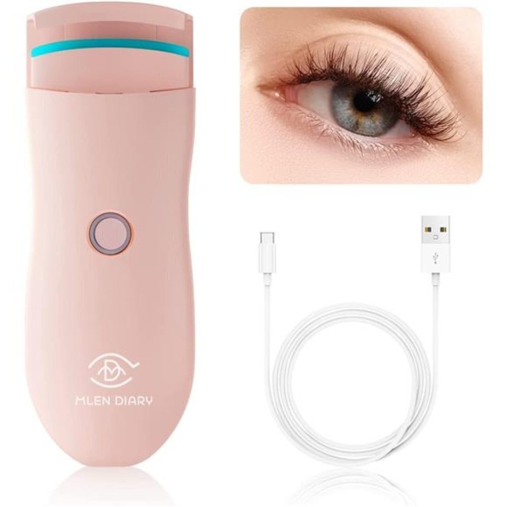 Heated Eyelash Curler USB Rechargeable Electric
